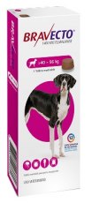 Bravecto® Rosado Masticable 1400 mg Antiparasitario para Perros de 40 a 56 kg